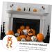 Cabilock 2 Pcs Simulated Maple Leaf Rattan Halloween Garland Maple Leaf Vines Silk Flower Artificial Ornament - Buy Online on SooperMarket.com