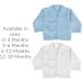 Baby Boys Winter Knitted Cardigan | Cable Knit Knitwear | Made in Portugal | White 12-18 Months - Buy Online on SooperMarket.com
