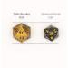Gold Metal D20 Spindown Dice for MTG Commander EDH - Extra Large & Heavy - Buy Online on SooperMarket.com