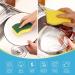 AIDEA Heavy Duty Scrub Sponge-12 Count | Stink Free Eco Scrub Pads for Effortless Cleaning | Dishes, Pots, Pans | 4.3 x 3.12 x 1.2 | Pack of 1 - Buy Online on SooperMarket.com