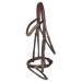 Kerbl Covalliero bridle Kingston brown with Gold Cob