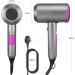 2000W Professional Ionic Hair Dryer with Diffuser - 2 Speeds, 3 Heating Levels - Ideal for Home, Salon, and Travel - Buy Online on SooperMarket.com