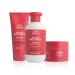 Wella Professionals Invigo Color Brilliance Coarse advantage set-Professional hair care with vitamin E for thick colored hair-300 ml shampoo 200 ml conditioner and 150 ml Haarmask Shampoo 300ml Conditioner 200ml Haarmaskae 150ml
