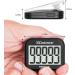 3D Pedometer for Walking - Large Digital Display Step Tracker with Removable Clip Lanyard, Black - Buy Online on SooperMarket.com