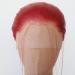 Towarm Dark Red Synthetic Lace Front Wig - Long Straight Heat Resistant Fiber Hair for Black Women - Cosplay/Daily Wear - Red - Buy Online on SooperMarket.com