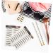 FOYTOKI 9 Sheets Waterproof Eyebrow Stickers Hairlike Eyebrows Brown Imitation Eyebrow 6d Transfer Stickers - Buy Online on SooperMarket.com