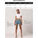 Conceited High Waisted Flowy Shorts with Pockets, 4-Way Stretch - 4 Inseam Harem Style for Women (Fleur S-M) - Buy Online on SooperMarket.com