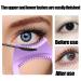 SILICONE Winged Eyeliner Stencil Mermaid Mascara Guard | Reusable Purple Eyelash Tool - Buy Online on SooperMarket.com