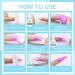 Morovan Dip Powder Nail Kit - 8 Colors Starter Kit for French Manicure - DIY Salon Quality Dipping Powder Set - Buy Online on SooperMarket.com