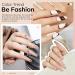 Modelones Nude Gel Nail Polish Set - 6 Colors for Manicure & Nail Art - Skin Tone Soak Off Gel Kit - Perfect Gift - Buy Online on SooperMarket.com