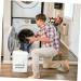 Healeved Washing Storage Bucket Toilet Lid Covers Laundry Bin Snack Containers Dispenser Wrought Iron - Buy Online on SooperMarket.com