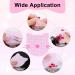 MEKK Lint Free Nail Wipes - 400PCS Cat Shape Remover Pads for Nail Polish & Lash Extensions | Super Absorbent Non-Woven Fabric - Pink - Buy Online on SooperMarket.com