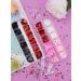 Kalolary Valentine's Day Nail Art Sequins | Heart & Lip-Shaped Holographic Flakes for Manicure & Body Decoration - 2 PCs - Buy Online on SooperMarket.com