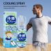 Peppermint Cooling Mist Cool Down Spray | Cool Spray For Summer Hot Flash Relief Spray Portable Hot Flash Relief Spray For Outdoor And Clothes Cool In Heat Prevention Outdoor Travel - Buy Online on SooperMarket.com