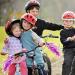 Girls Bike Bell and Streamers - Flower Design Bell with 2 Pack Streamers for Children's Bicycle Accessories - Buy Online on SooperMarket.com