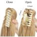 CJL 12 Ash Blonde Curly Clip-In Ponytail Extension - Synthetic Hairpiece for Women - Buy Online on SooperMarket.com