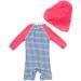 BONVERANO Baby Girls Swimsuit UPF 50+ Long-Sleeve Zipper One Piece, Blue/White, 2-3 Years - Buy Online on SooperMarket.com