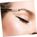 Baluue 12 Pcs Flat Eyebrow Brush Eyebrow Eyeliner Brush Eyeliner Makeup Brush Eye Brush Wooden Handle Black - Buy Online on SooperMarket.com