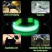 Jostift Luminous Elbe Rechargeable LED Dog Collar - Waterproof & Adjustable for Small/Medium Dogs - Super Bright with 3 Lighting Modes (Green) - Buy Online on SooperMarket.com