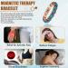 EnerCoppeX Copper Magnetic Bracelet for Women - Turquoise Jewelry with 3500 Gauss Magnet (COB-0171) - Buy Online on SooperMarket.com