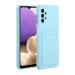 Tivenfezk Nadoli Silicone Case for Samsung Galaxy A23 4G/5G Ultra Thin Shockproof Scratch-Resistant Wallet Soft TPU Protective Case Cell Phone Case with Credit Card Holder Samsung Galaxy A23 4G/5G Blue