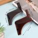 Beard Stencil & Comb Set - Perfect Beard Shaping Tool for Goat Beards Sideburns & Symmetrical Contours | 2 Pieces in Brown & Black - International Shipping Available - Buy Online on SooperMarket.com