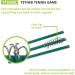 Champion Sports TTGAME Tetherball Tennis Swingball Outdoor Game for Kids & Adults - Backyard Tether Kit with Tennis Ball and Paddle Set - Buy Online on SooperMarket.com