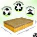 Natural Sponge 10 Pack - Eco-Friendly Kitchen Sponge | Biodegradable Plant-Based Cleaning Dish Sponge - Buy Online on SooperMarket.com