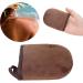 Aplicador de guante autobronceador guante de bronceado s per suave aplicador de loci n de guante flocado peque o guante de bronceado sin sol adecuado para aplicaci n de guante (Marr n) - Buy Online on SooperMarket.com