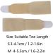 2pcs Soft Hammer Toe Straightener with Adjustable Strap - Claw Toe Corrector for Bent Toe (Medium) - Buy Online on SooperMarket.com