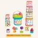 Batta Stacking Cups - Sorting & Learning Toy for Kids 18+ Months | 19-Piece Shape & Number Tower by StapeliMer - Buy Online on SooperMarket.com