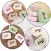 Angoily 12 Pcs Embroidered Bath Towels & Exfoliating Scrubbers - Soft Loofah & Toddler Bath Sponge for Gentle Skin Care - Buy Online on SooperMarket.com