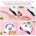 180W UV LED Nail Dryer Lamp with Timer - Gel Nail Curing Car Sensor & LCD Display - Buy Online on SooperMarket.com