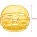 Greenlife Crystal 24K Gold Collagen face 10pcs Masks sheet - Anti Aging Wrinkles Moisturising Blemishes Firming Toning Dark Circles (10 pcs golden facial mask) - Buy Online on SooperMarket.com