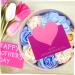 Angoily 1 box essential oil mama gift the flowers flower soap carnation flower Soap soap delicate flowers Christmas roses gift box de artificiales artificial plants indoor 16.2X16.2X8.2CM Blue - Buy Online on SooperMarket.com