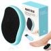 Glass Foot File Callus Remover - Foot Scrubber and Heel Scraper for Dead Skin Removal, Foot Buffer Pedicure Tool, Perfect for Men and Women, Get Soft, Smooth Feet