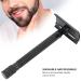Ankroyu Double Edge Safety Razor - Portable Metal Beard & Body Hair Trimmer with Classic Handle & 5 Reusable Blades - Perfect for International Shipping - Buy Online on SooperMarket.com