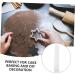 STOBOK Cake Stencil 2pcs Handmade Soap Sandwich The Cat Silica Gel Trinkets White Chocolate Molds Whitex2pcs 32.1X5.3cmx2pcs - Buy Online on SooperMarket.com