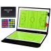 LEAP Soccer Coaching Board Magnetic Foldable Coaches Clipboard Tactical Board Kit with Dry Erase Marker Pens and Two Sets Marker Great for Soccer Coaches Foldable Soocer Board 02