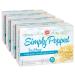 JOLLY TIME Simply Popped | Natural Microwave Popcorn, Palm Oil and Non-GMO Pop Corn Kernels (3-Count Box, Pack of 4) (Simply Popped - Butter, 3 Ounce (Pack of 12)) Butter 3 Count (Pack of 4)