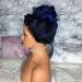 Buy BGHJUE Gradient Blue Front Lace Wig - Long Curly Hair for Women | International Shipping Available - Buy Online on SooperMarket.com