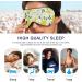 WELLDAY Yellow Lemon Sleep Mask: Soft Comfort Eye Shade Cover for Men and Women - Buy Online on SooperMarket.com
