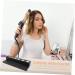 HAPINARY Curling Iron Rack Curler Wall Rack Salon Curlers Holder Blow Dryer Stand Stainless Steel Black - Buy Online on SooperMarket.com