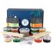 Boba Bar London | Fruit Fantasy Fruit Bubble Tea Kit | 8 Fruit Tea Flavours | 8 Boba & Jelly Toppings | Tapioca Pearls | 8 Bamboo Straws | 8 Tea Bags | 2 Recipe Cards