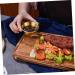 PRETYZOOM 4pcs Seasoning Dish Small Seasoning Plate Individual Teaspoon Rest Metal Portion Cups Dry Fruit Seasoning Bowls Tea Spoons Stainless Household Soy Sauce Stainless Steel - Buy Online on SooperMarket.com