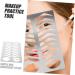 Mikinona Eyebrow Template Eyebrow Shaper Kit Eyebrow Mold Eyebrow Practice Template Stainless Steel Lipstick - Buy Online on SooperMarket.com