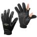 Palmyth Neoprene Fishing Gloves for Men and Women 2 Cut Fingers Flexible Great for Photography Fly Fishing Ice Fishing Running Touchscreen Texting Hiking Jogging Cycling Walking Black Medium