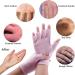JIAHAO Womens Gel Moisturizing Gloves Day Night Instantly Repair Eczema Dry Rough and Cracked Hands Gel Lining Infused with Essential Oils and Vitamins Pink - Buy Online on SooperMarket.com