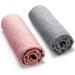 Vileda Actifibre Soft Universal Microfibre Cloth 100% Microfibre Cleaning Cloth for Streak Free Results High Absorbency for All Smooth Surfaces Pink and Grey Pack of 2 Actifibre Soft Touch - new design - Buy Online on SooperMarket.com
