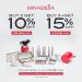 Mirabella Beauty Blush Duo in Sugar/Babydoll - Mineral Pressed Powder for Cheeks - Buy Online on SooperMarket.com